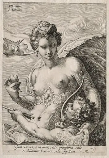 Venus and Cupid