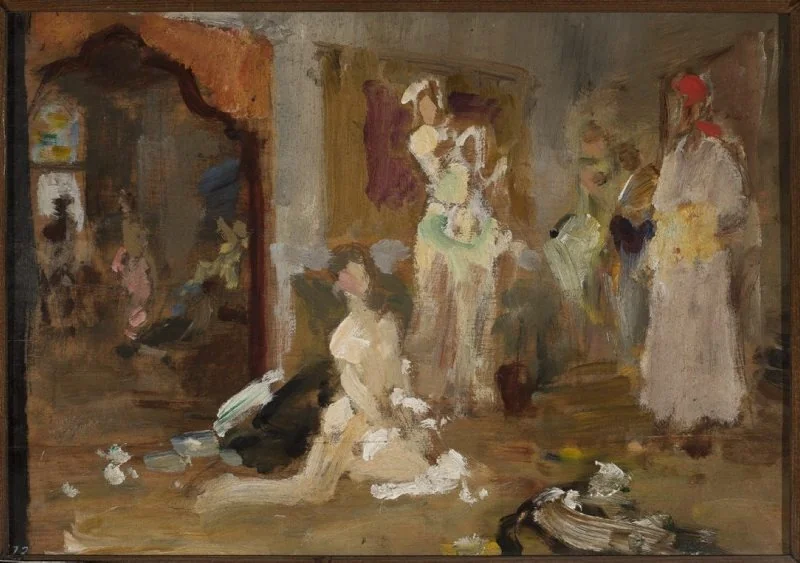 Sketch for the painting “Potocka in Bakhchisaray”