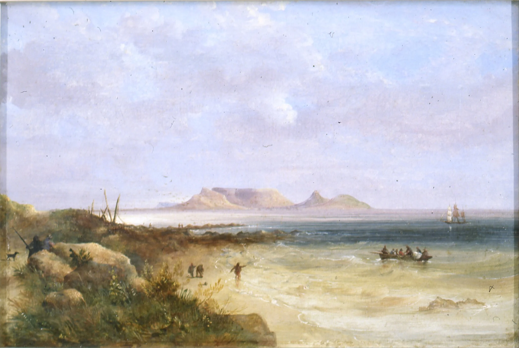 Table Bay, by Thomas William Bowler, oil, 1900