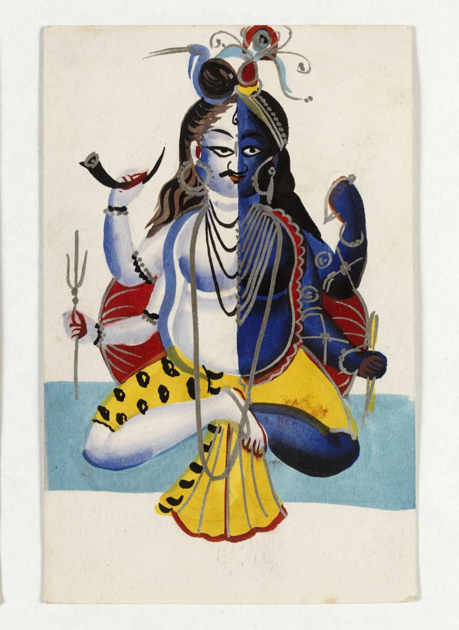 Hari-Hara, by Unknown, paint, 1890