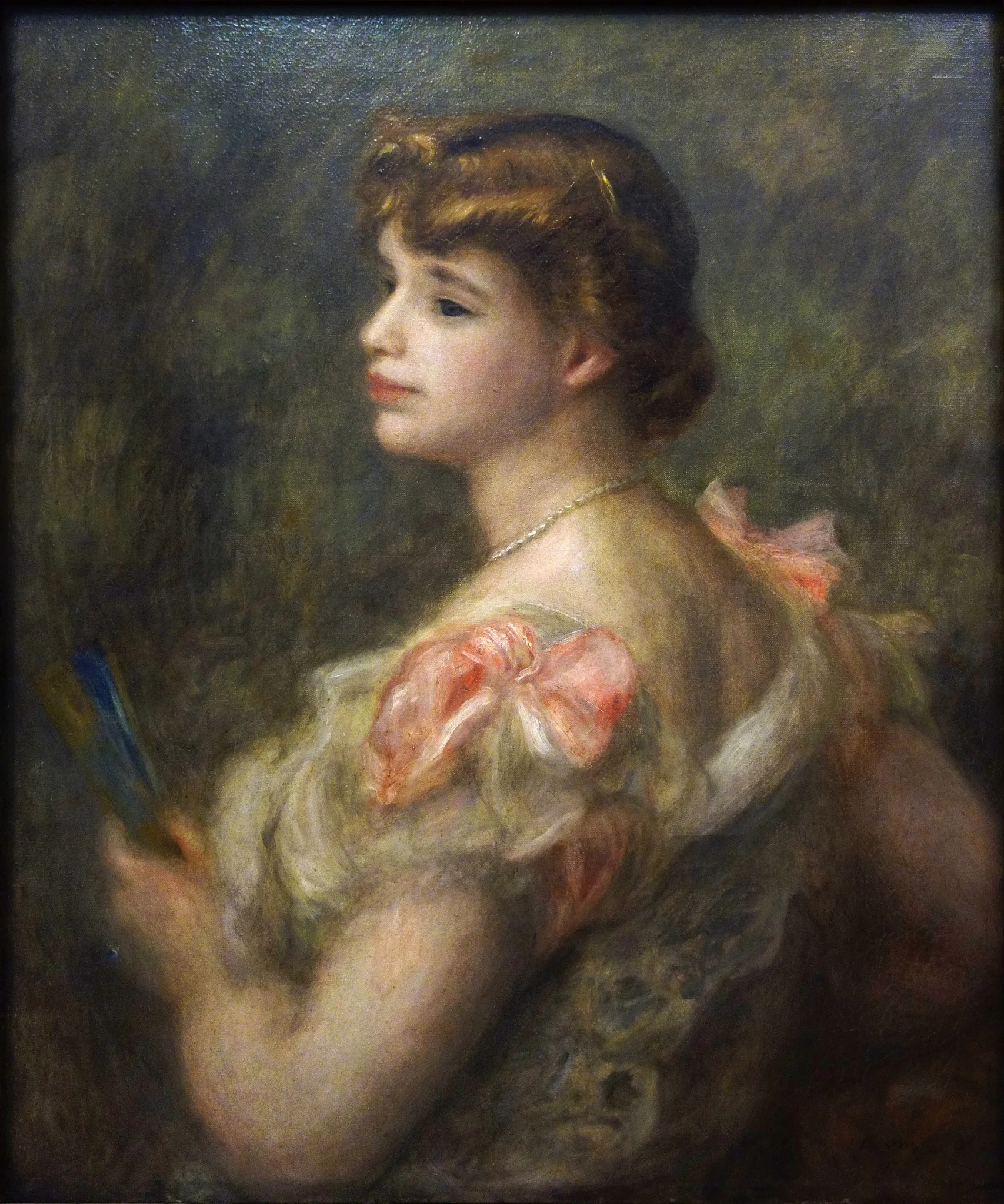 Portrait of Madame Valentine Fray, by Auguste Renoir, oil, 1901