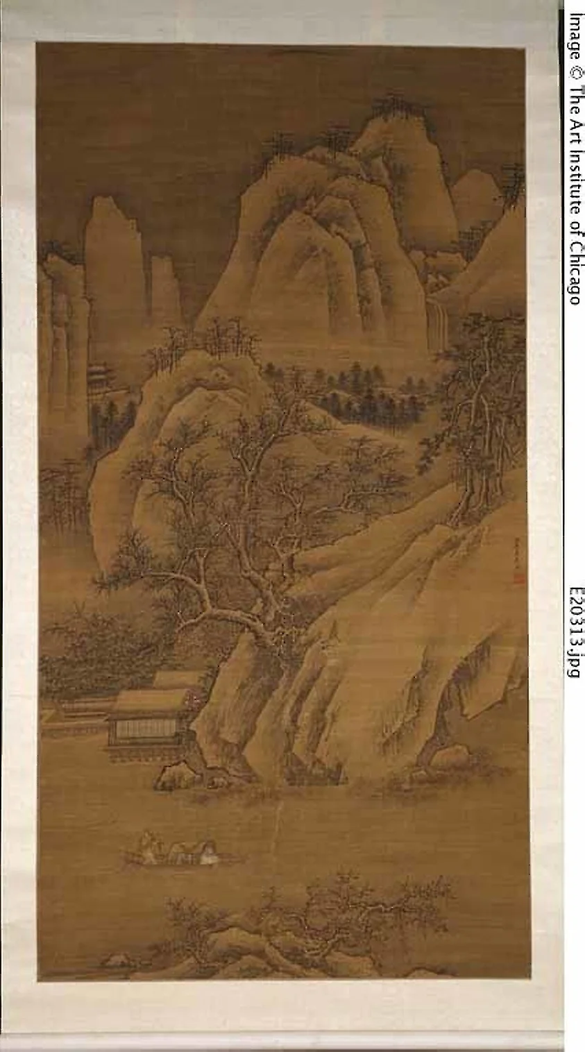 Visiting Dai Kui on a Snowy Night