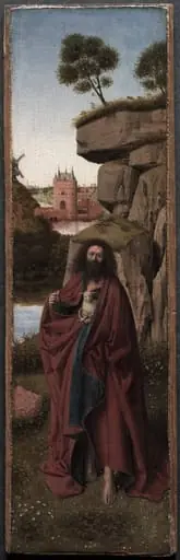 Saint John the Baptist in a Landscape