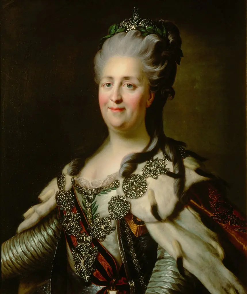 Portrait of Catherine II of Russia (1729-1796)