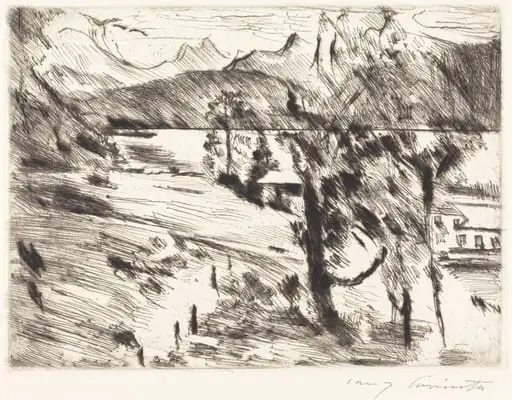 Walchensee landschaft (Walchensee Landscape)