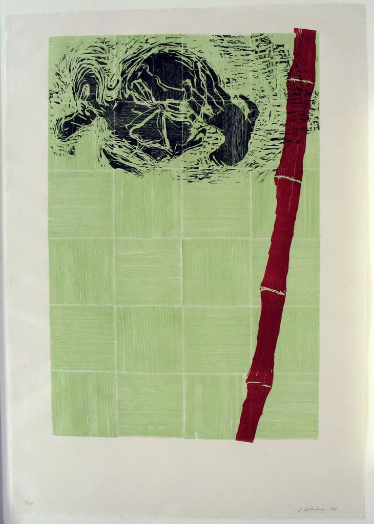 Untitled, by Susan Rothenberg, ink, 1991