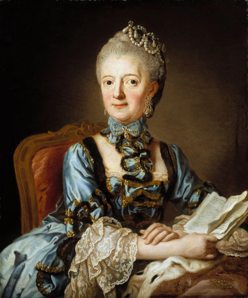 Kuningatar Lovisa Ulrika, by Lorens Pasch nuorempi / den yngre / the Younger, unspecified