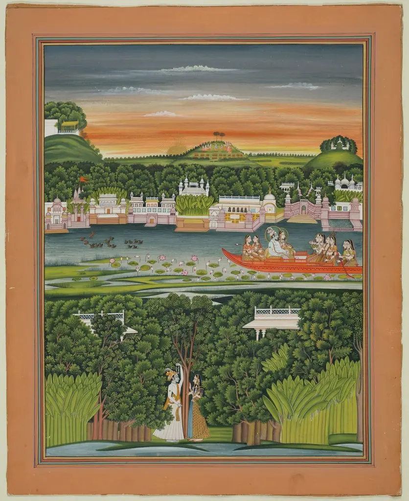 Krishna and Radha