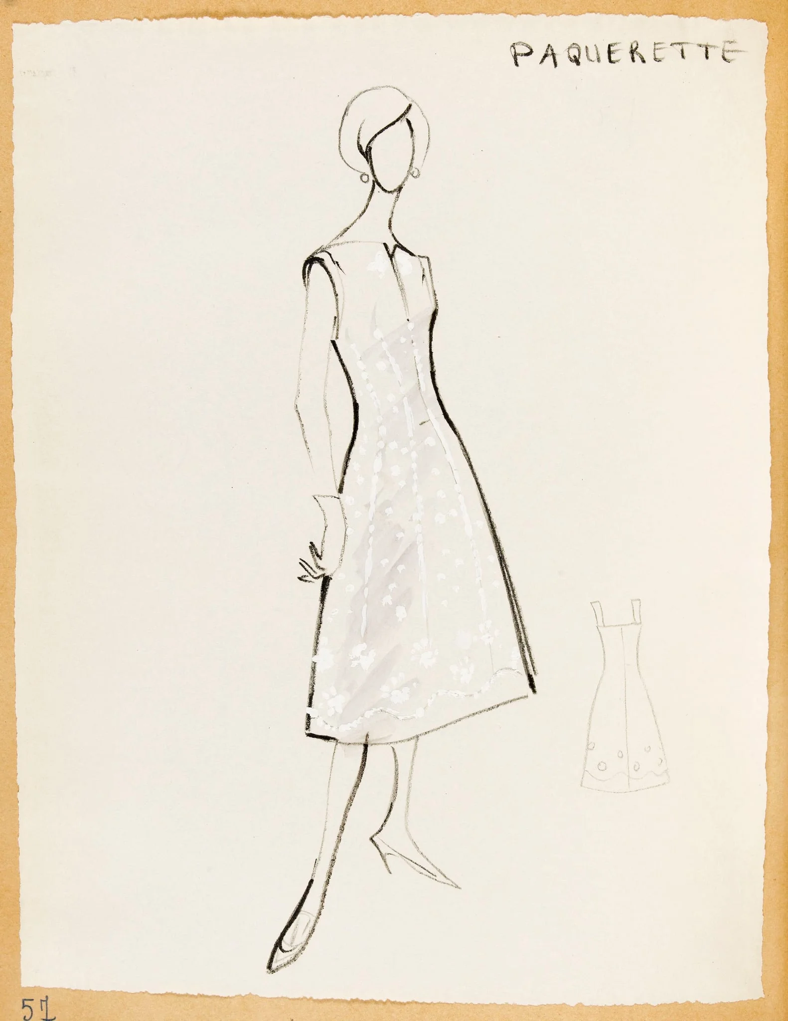 Pâquerette, by Marie-Louise Carven, 1957