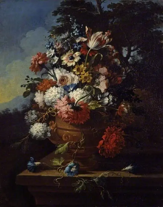 Vase of flowers