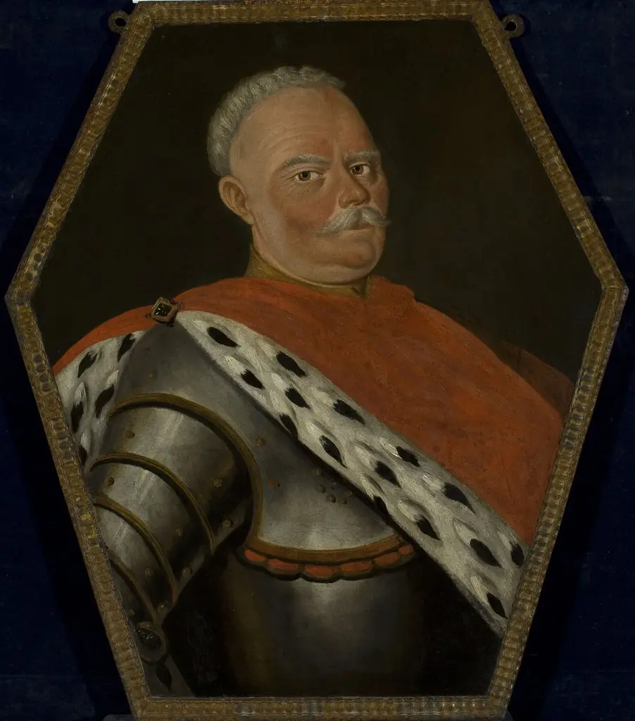 Coffin portrait of Bogusław Unrug (1661–1725), starosta of Gniezno