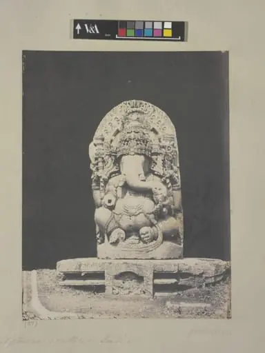 Hindoo Temple Sculptures, Southern India, Hullabeed