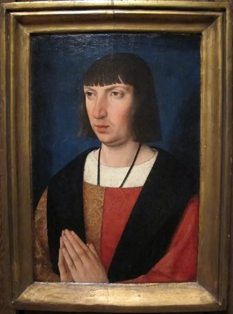 Portrait of a Man Praying