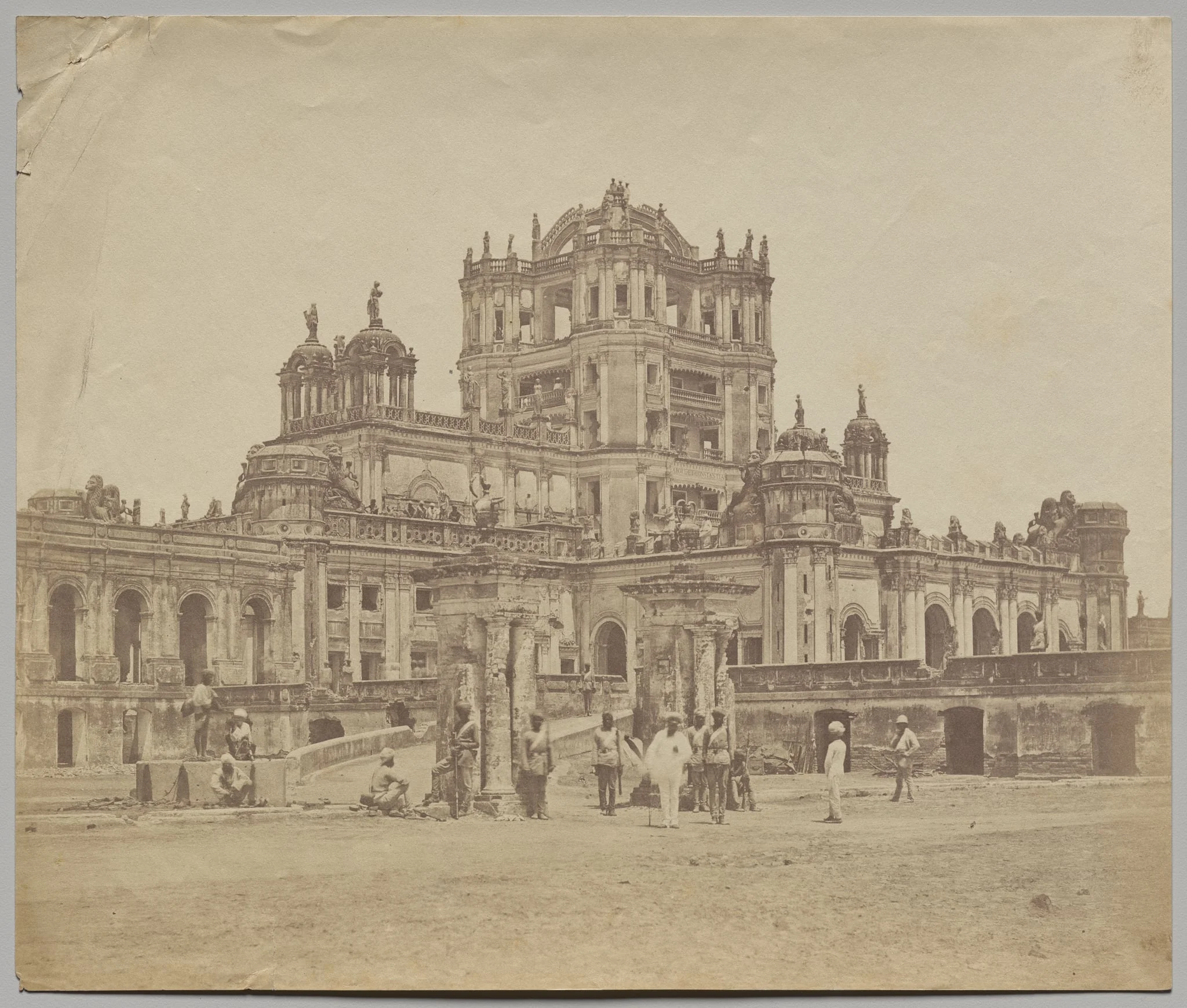 The Martinière College, by Felice A. Beato, 1858