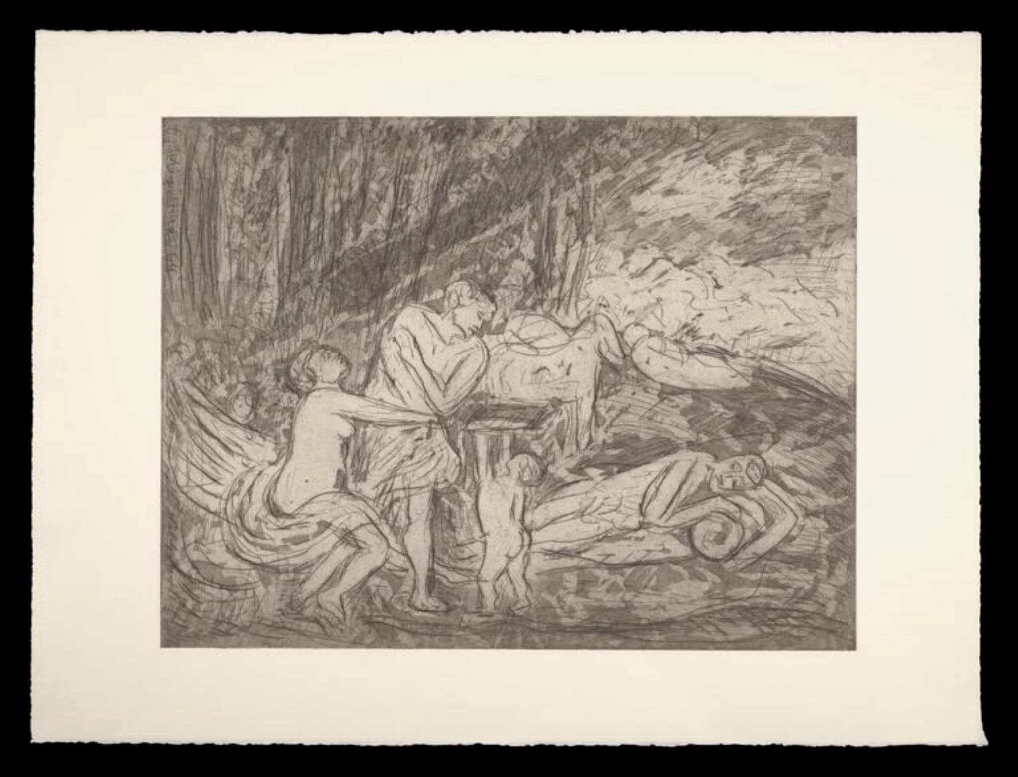 Cephalus and Aurora (after Poussin)
