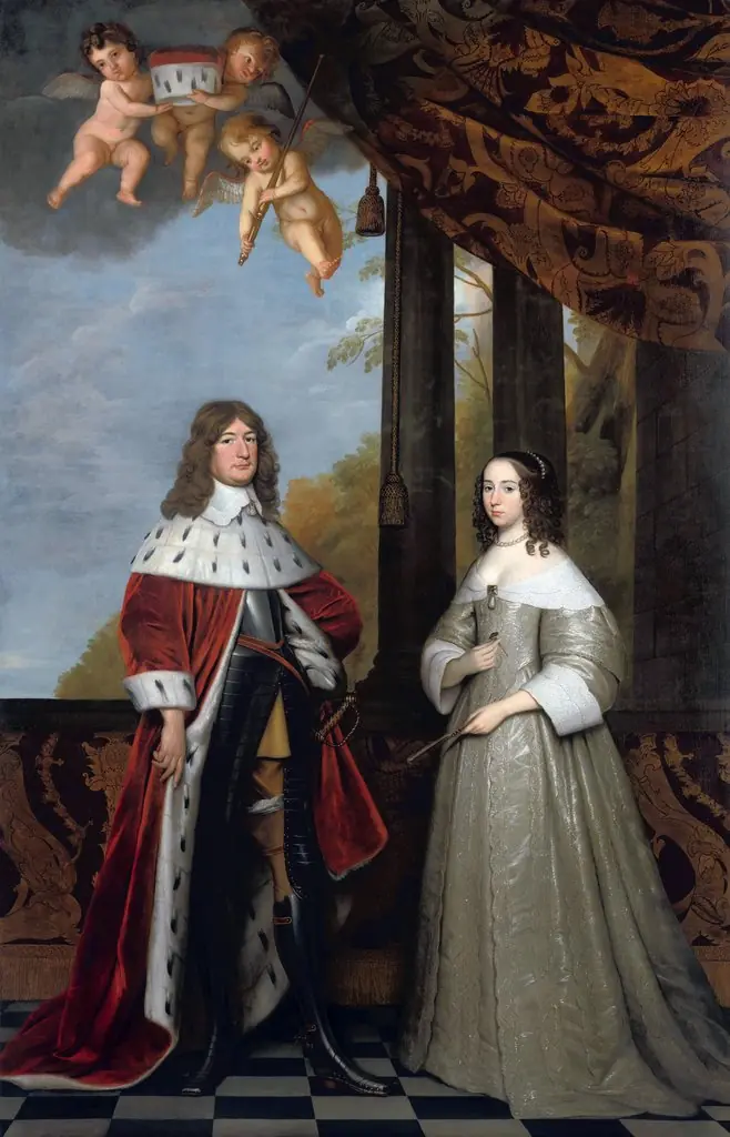 Friedrich Wilhelm (1620-88), Elector of Brandenburg, and his wife Louise Henriette (1627-67), Countess of Orange-Nassau