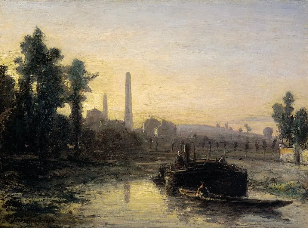 River View in France, possibly near Pontoise