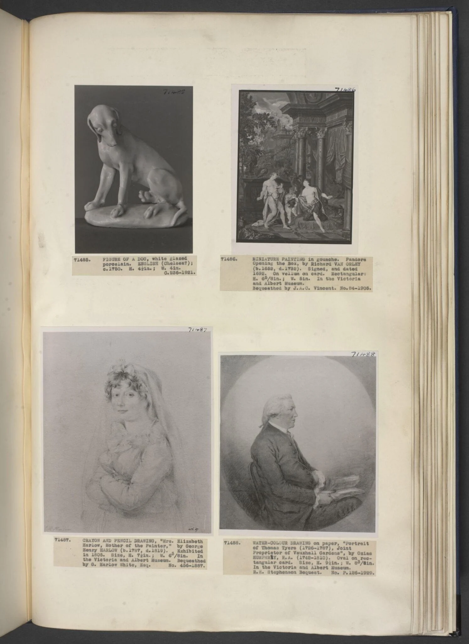 Mrs Elizabeth Harlow, mother of the painter