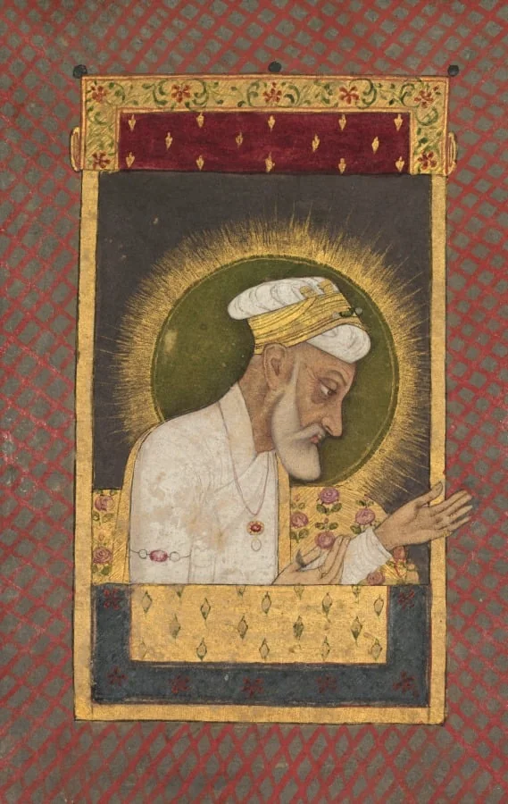 Portrait of Emperor Alamgir (Aurangzeb), by Unknown, unspecified, 1700