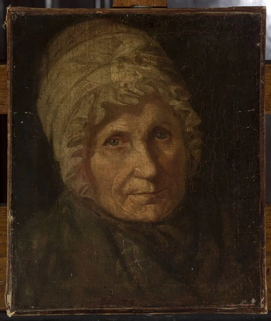 Portrait of a woman in a cap
