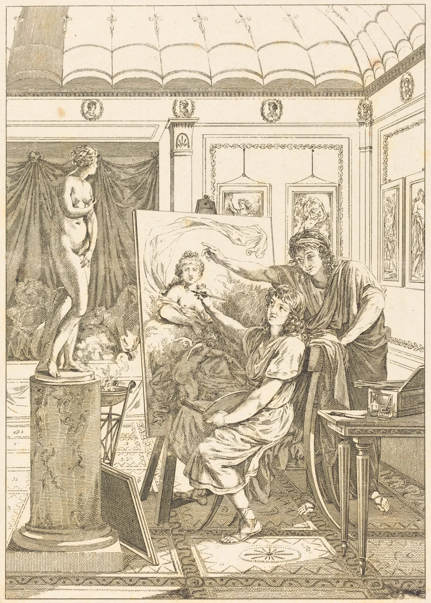 Imitation d'anacreon: Le portrait d'iris