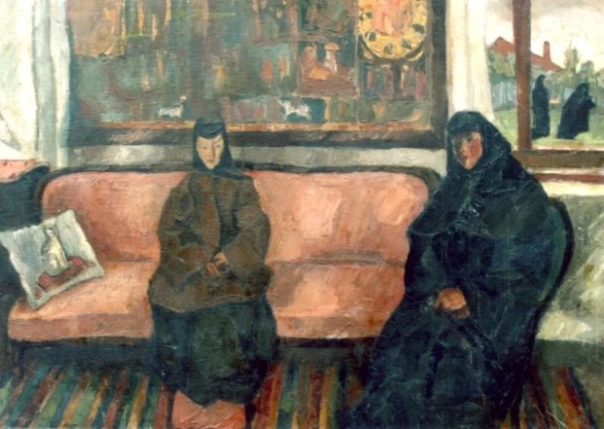 Interior (Călugărițe), by Iosif Iser, unspecified, 1929
