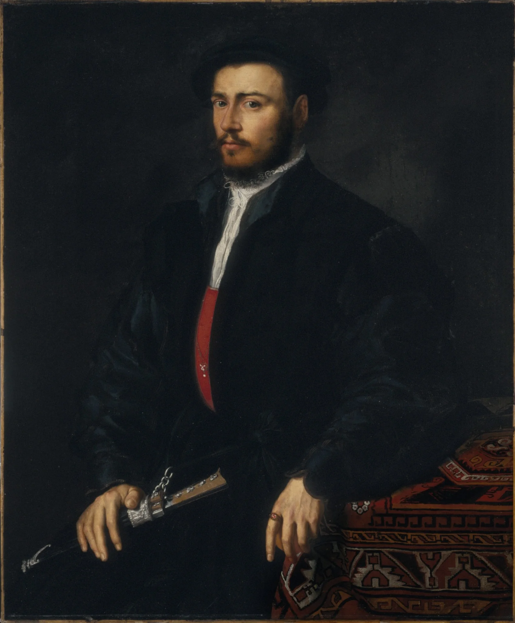 Portrait of a Young Nobleman, by Unknown, unspecified, 1545