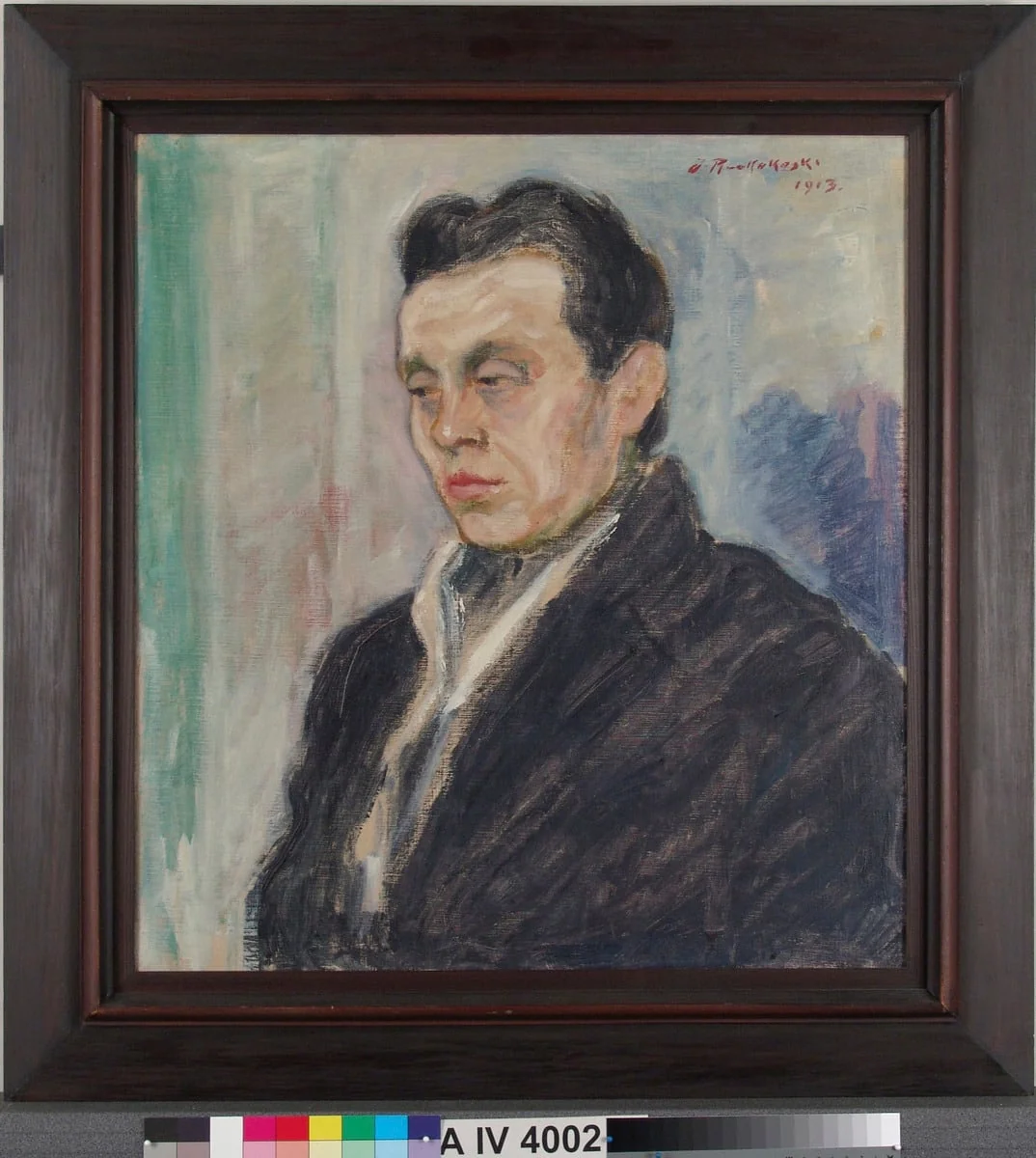 Miehen muotokuva (Yrjö Ramstedt)