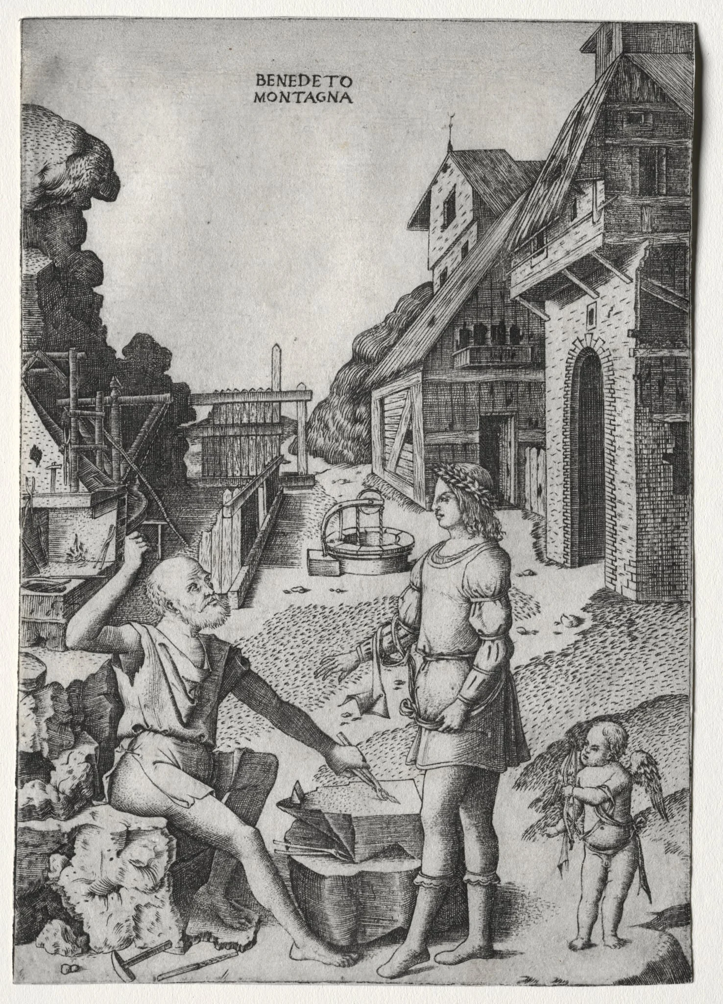 Vulcan, Apollo and Cupid