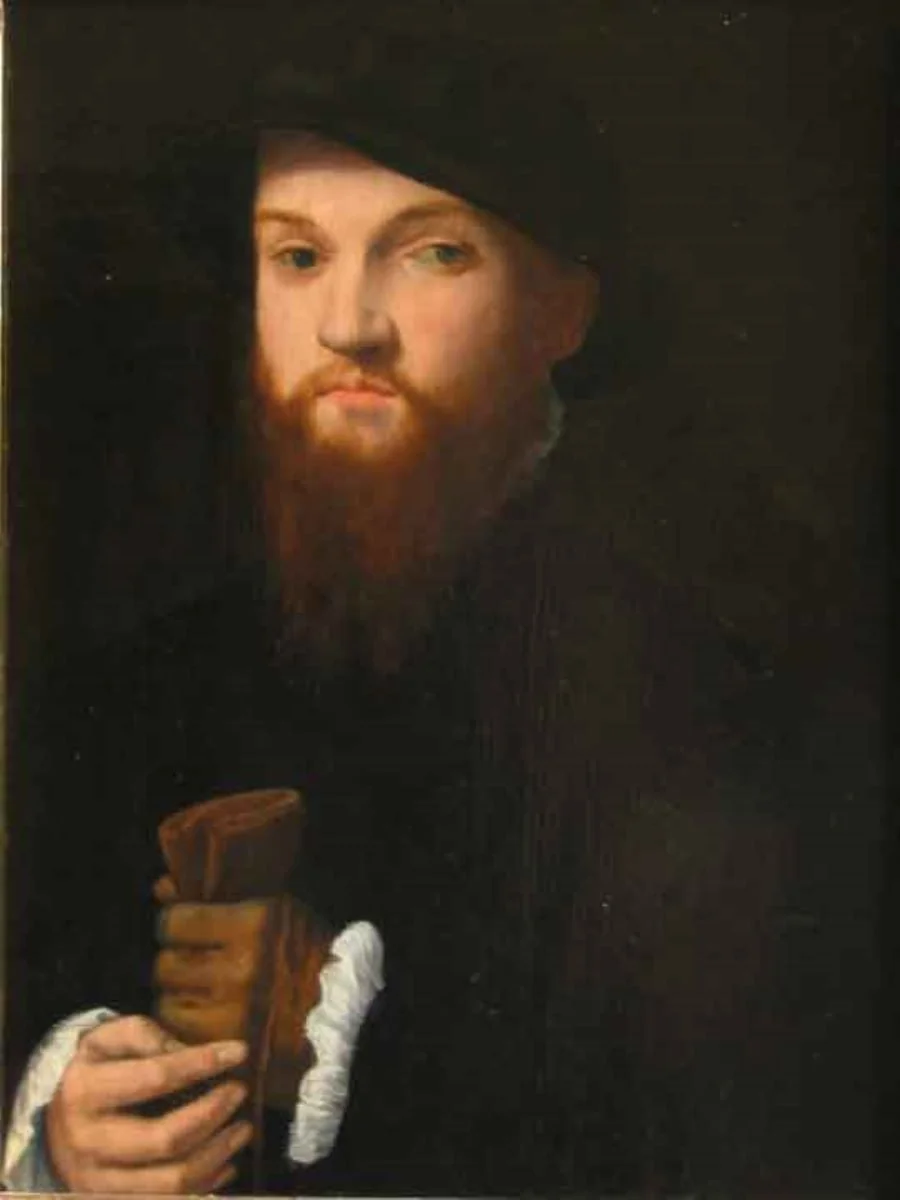 Bărbat cu barbă roșcată, by Anthonis Moor, unspecified