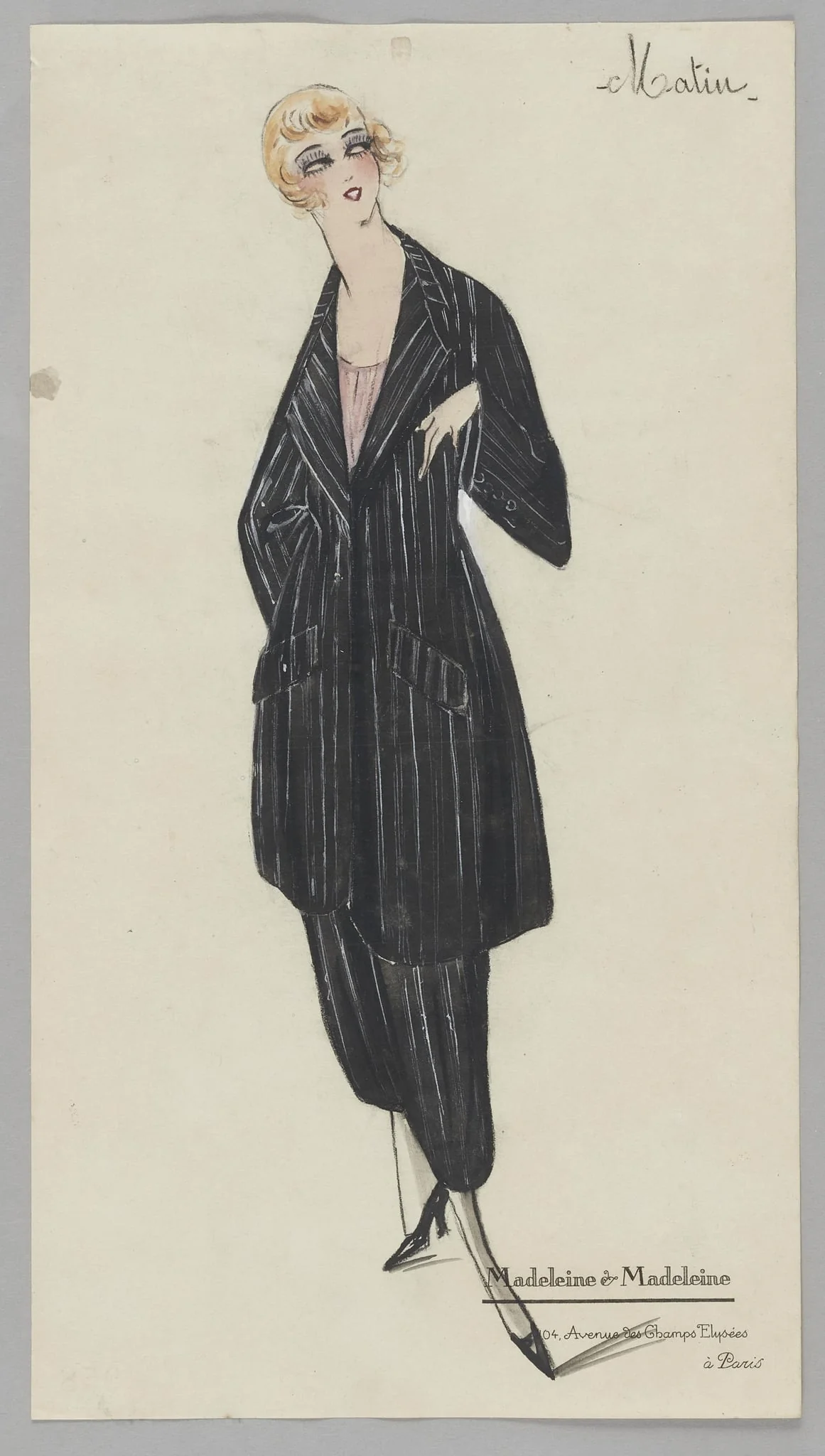 Matin, by Madeleine & Madeleine, 1924