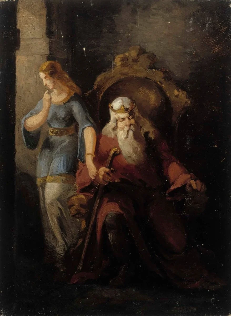 Morannal ja Oihonna, by Anders Ekman, unspecified, 1854