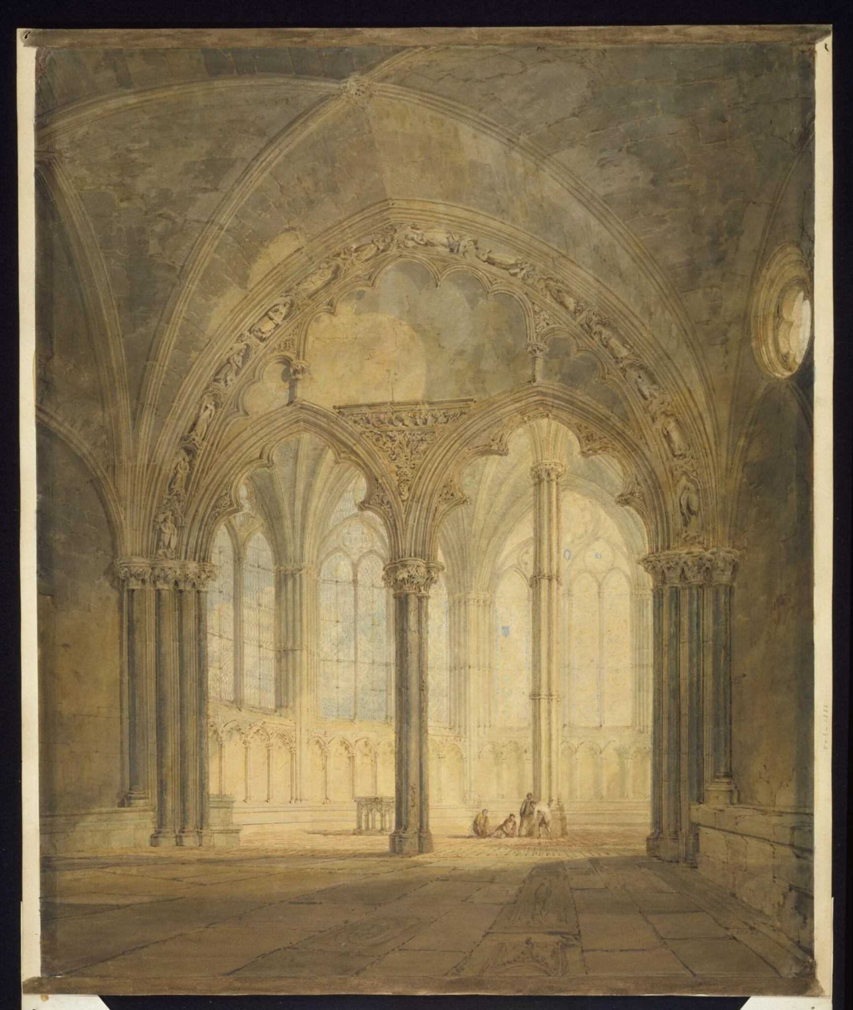 Entrance to the Chapter House, Salisbury Cathedral