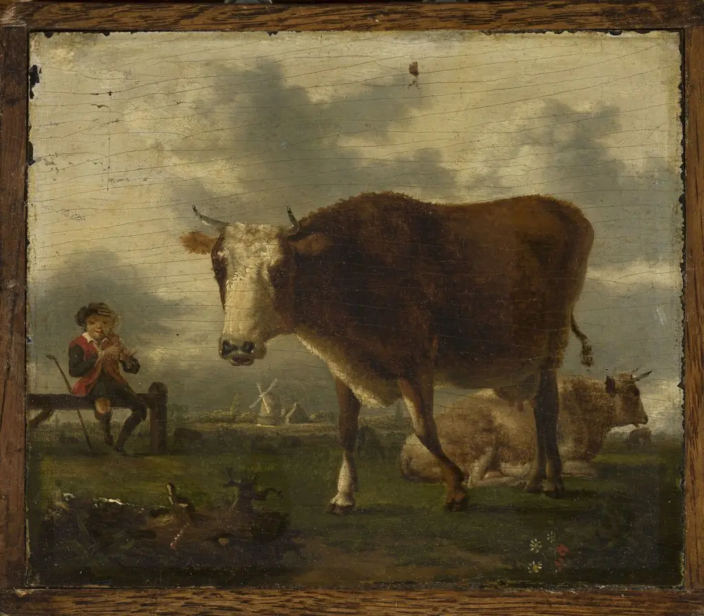 Cows in the pasture