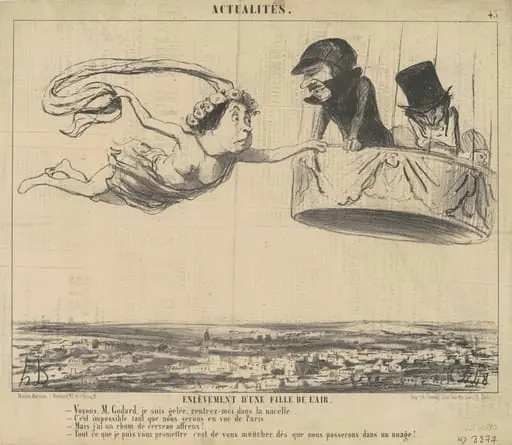 Enlèvement d'une fille de l'air