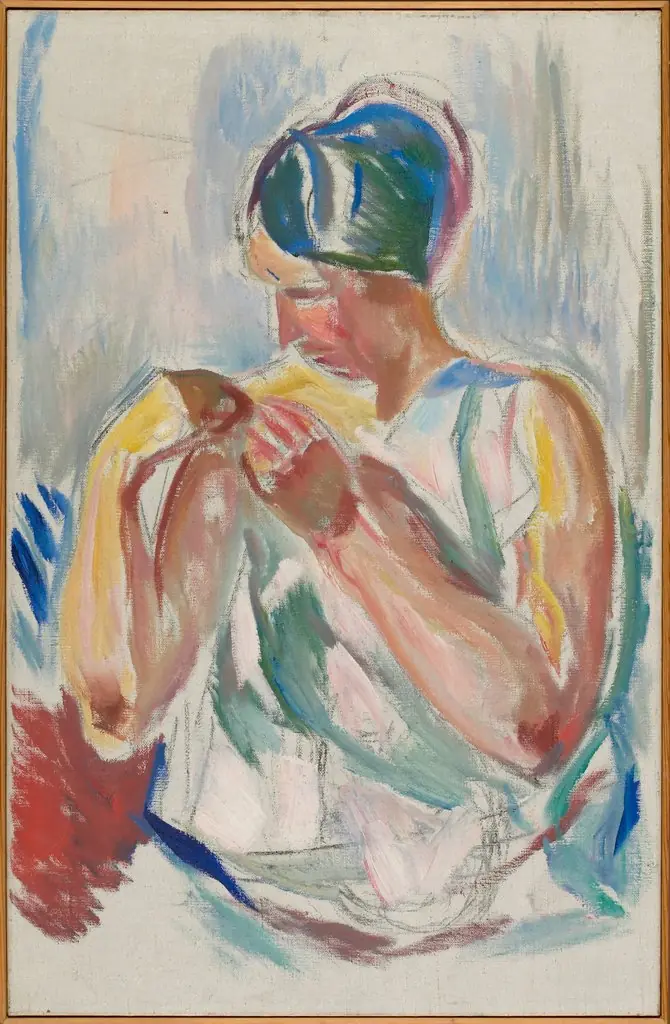 Woman in a Negligé