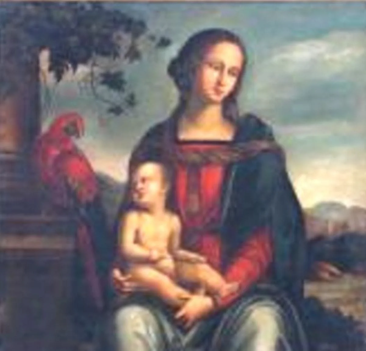 Madona cu pruncul, by Pietro di Cristoforo, zis Il Perugino Vanucci, unspecified, 1650