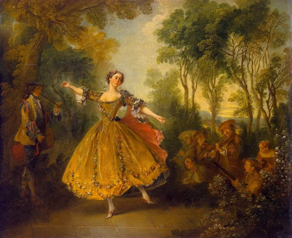 Mlle Camargo Dancing