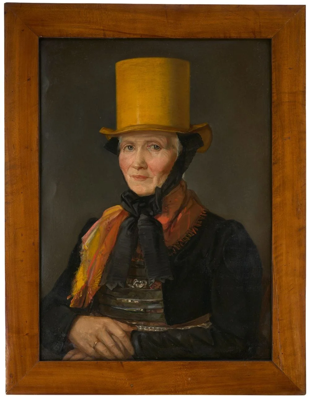 Brustbild von Johanna Dold, by Ganter, Dionys, unspecified