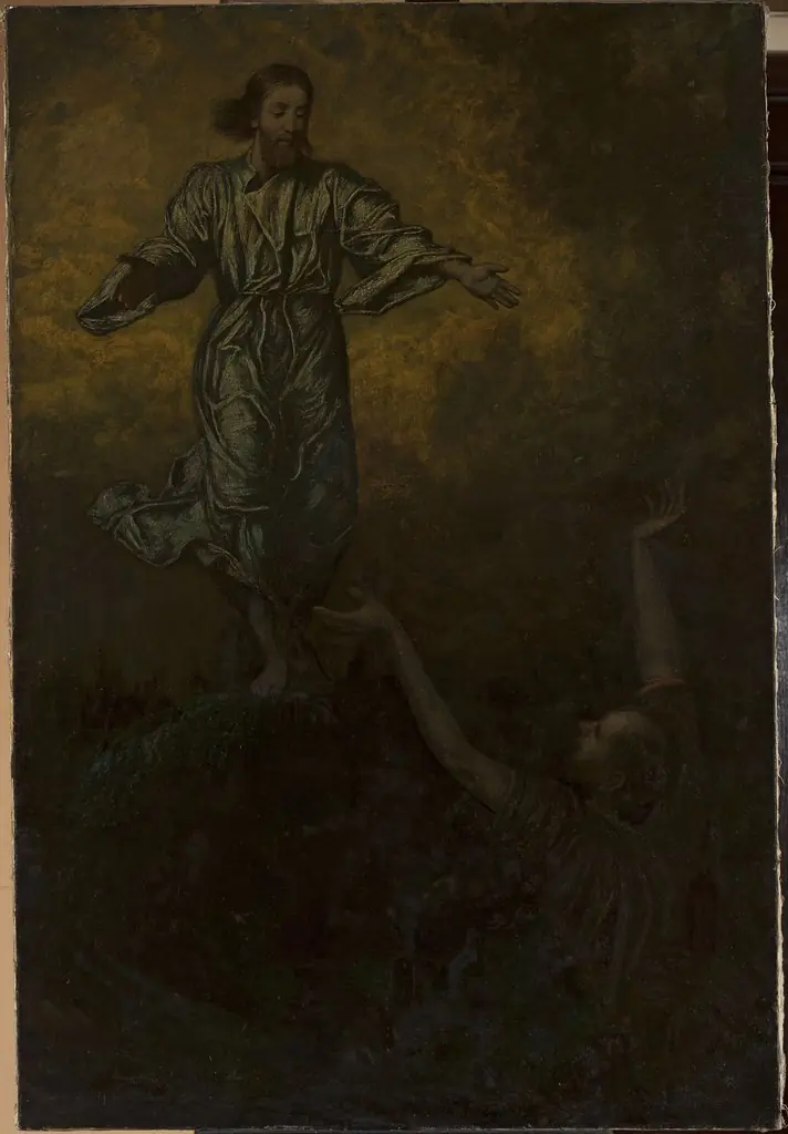 Christ and Saint Peter