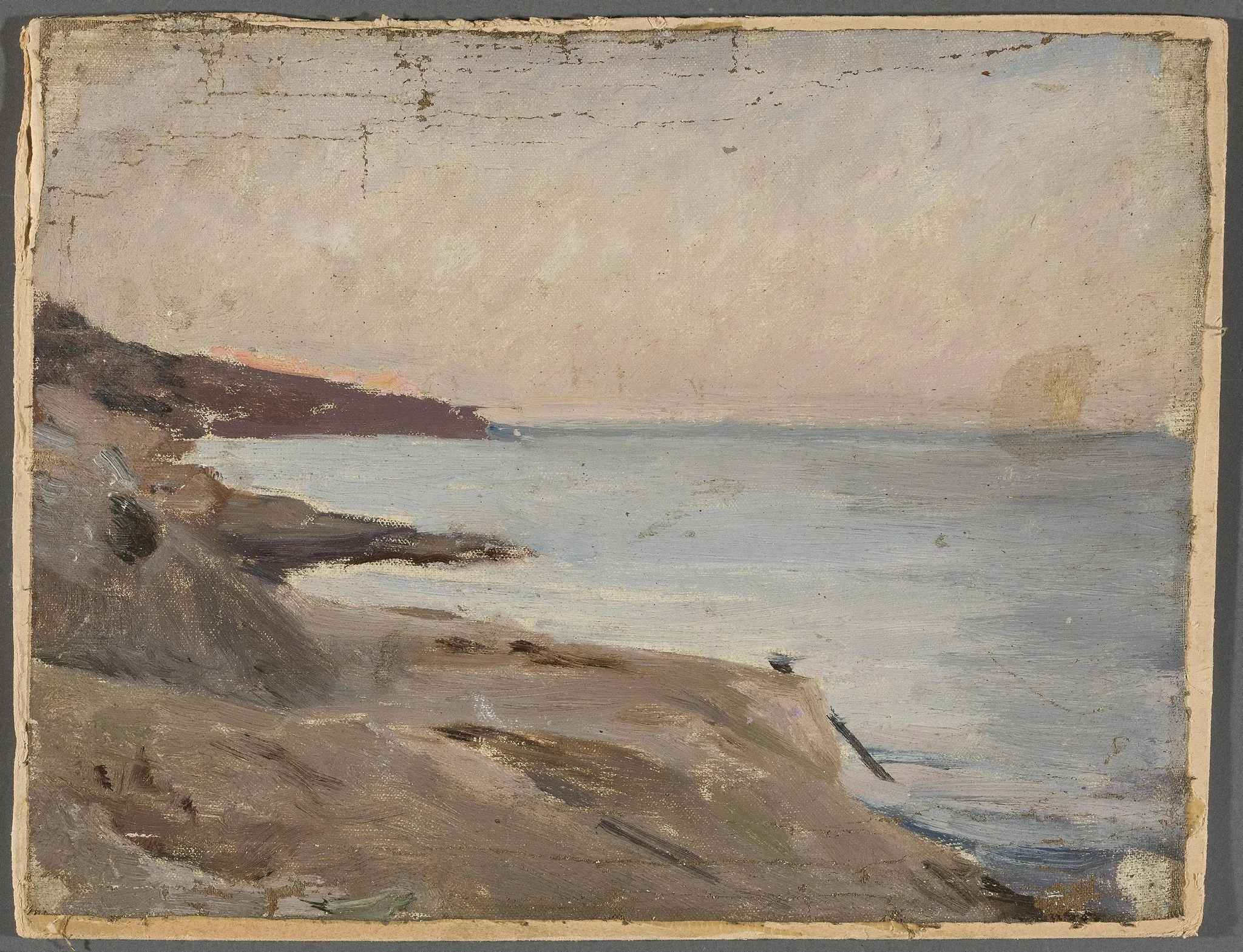 Marine landscape – Yalta. From the journey to Crimea