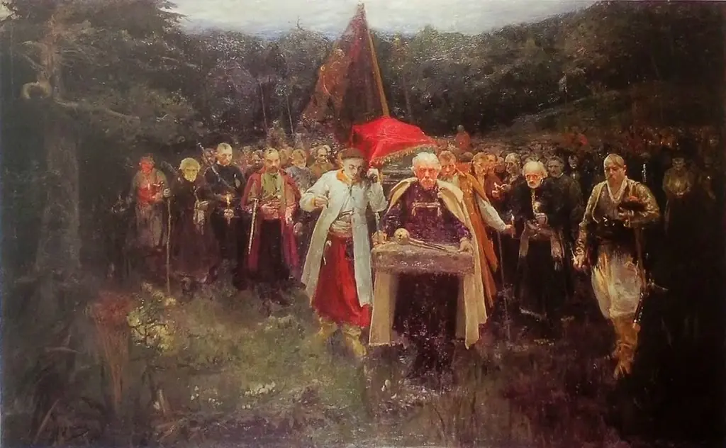 Burial of a Kish Otaman