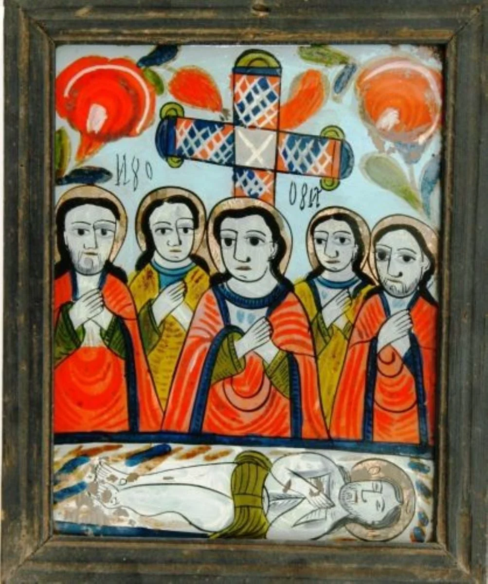 Plângerea lui Iisus Hristos (Prohodul), by Unknown, 1850