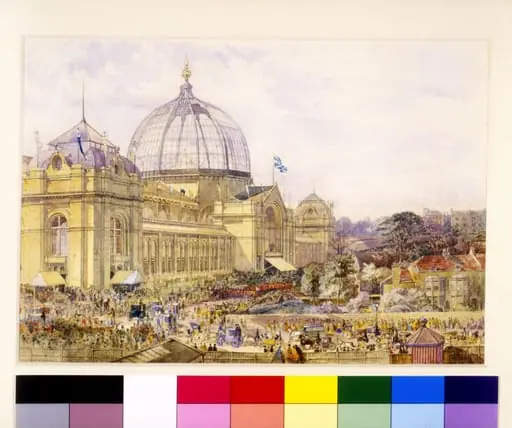 The Official Opening of the 1862 London International Exhibition
