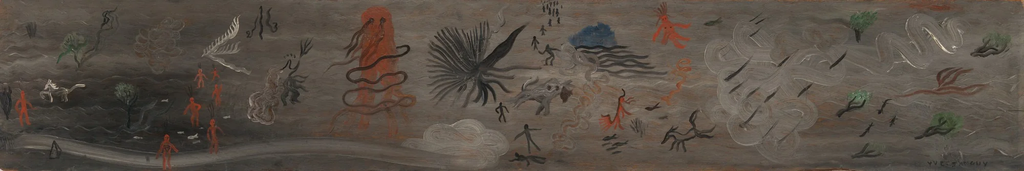 Vite! Vite!, by Yves Tanguy, oil, 1926
