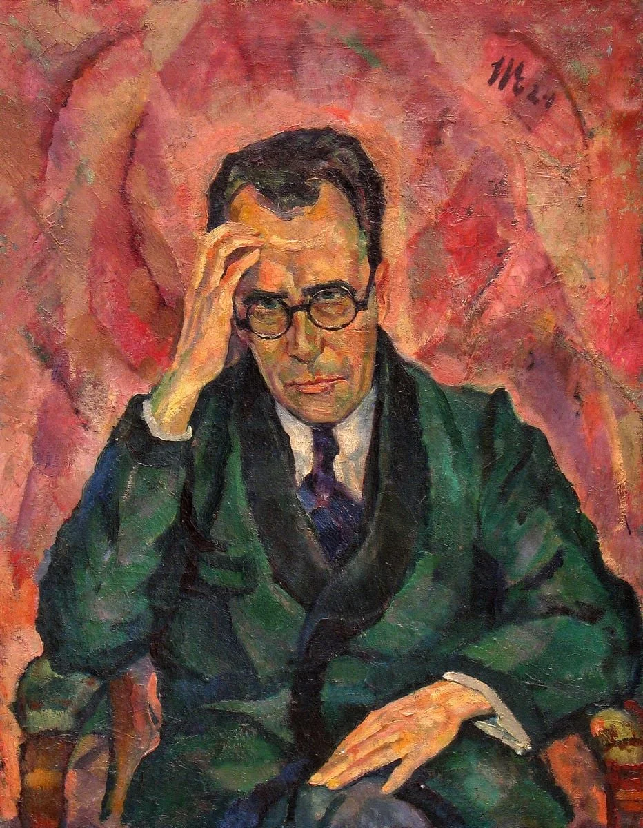 Portret de bărbat, by Hans Eder, 1924
