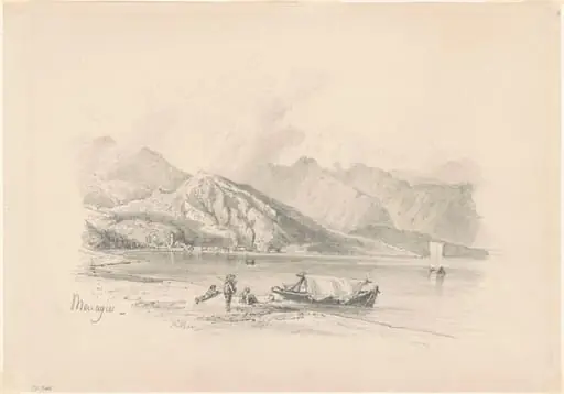 Lake Shore, Menaggio [recto]