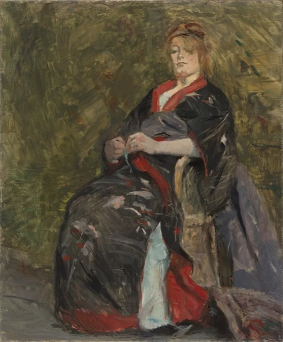 Mme Lili Grenier, by Henri de Toulouse-Lautrec, oil, 1894