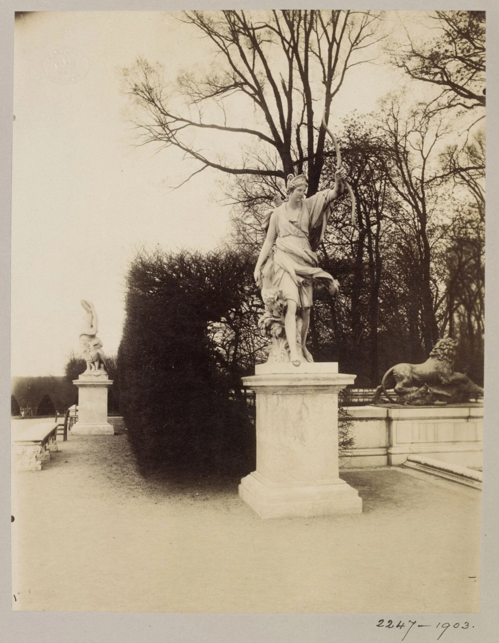 Sculpture of Diana, Versailles, France