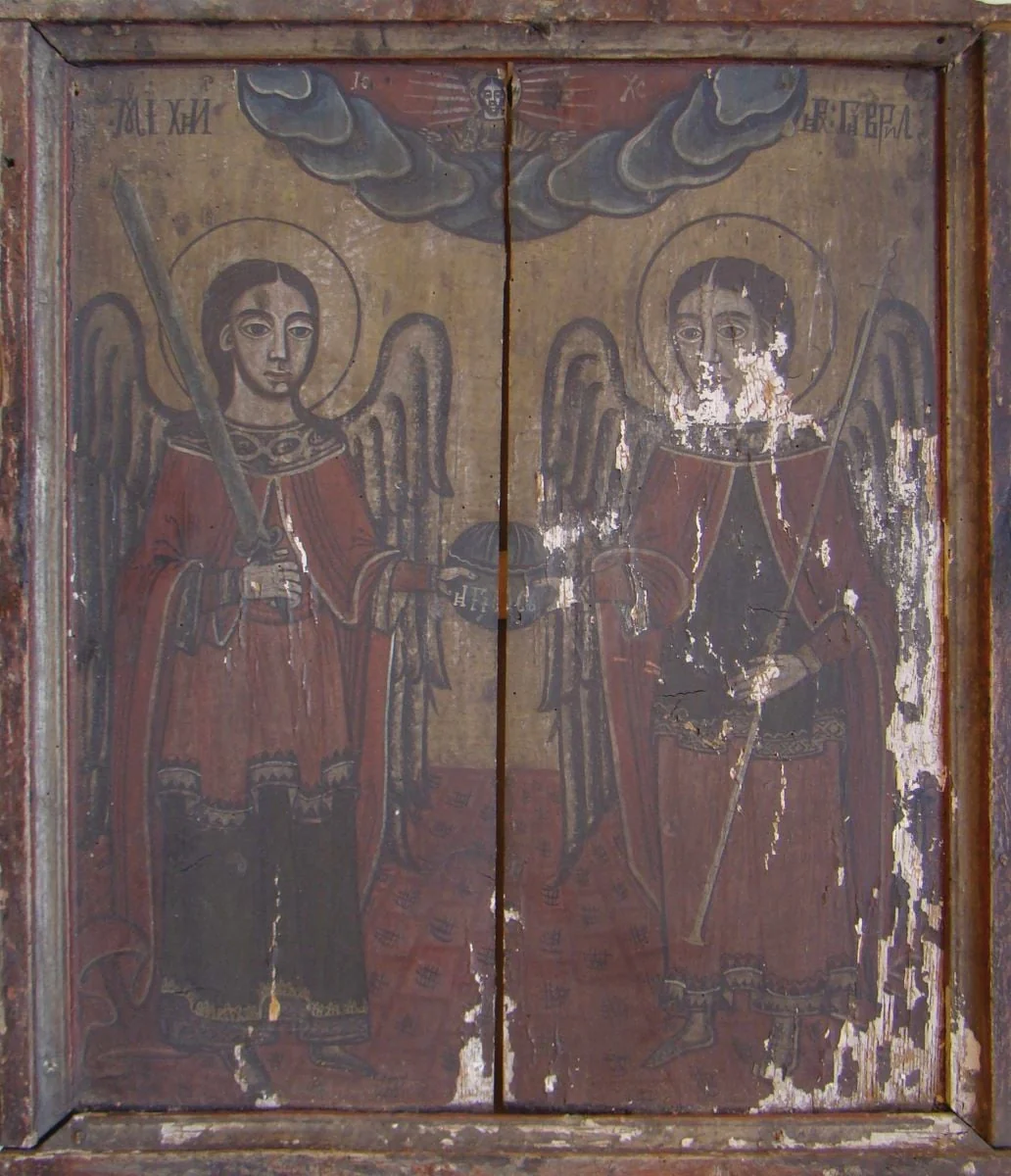 Arhanghelii Mihail și Gavriil, by Savu Poienaru